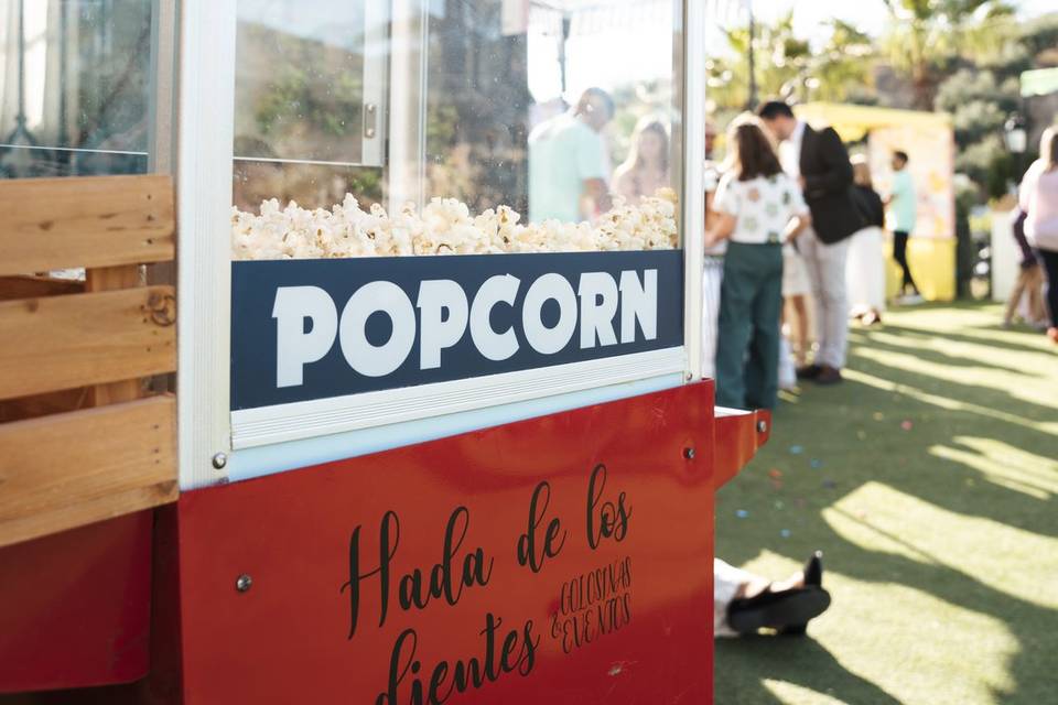 Palomitas calientes