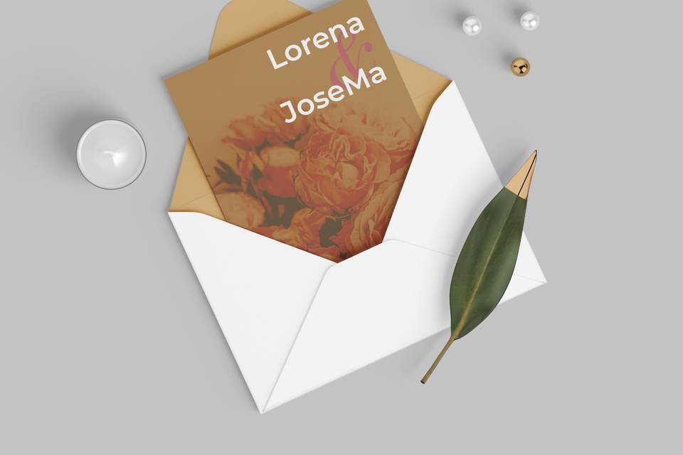 Invitación de boda