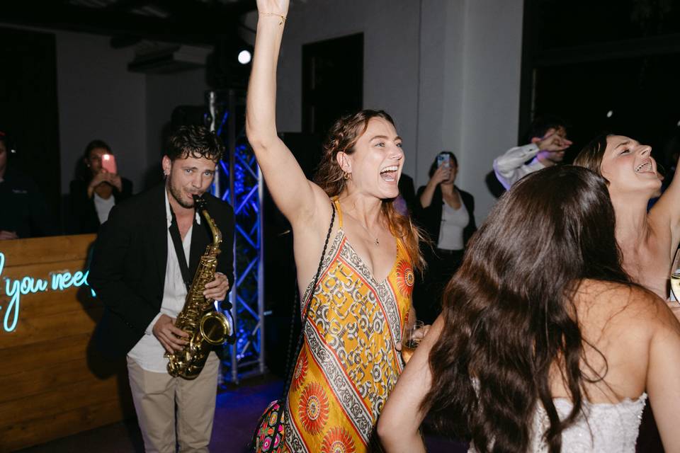 En la fiesta de Kaysee&Alex