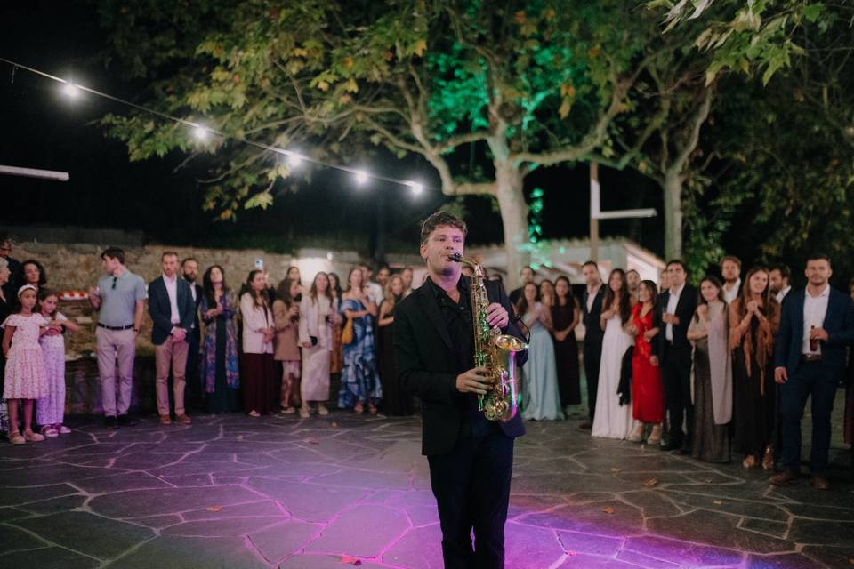 En la fiesta de Laura&Bernat