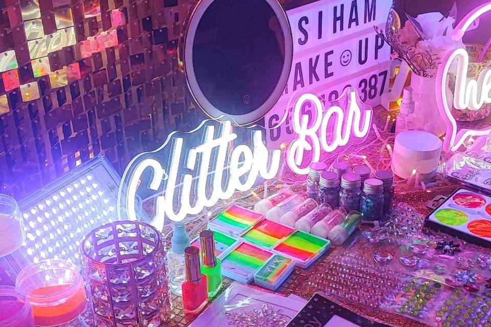 Glitter bar