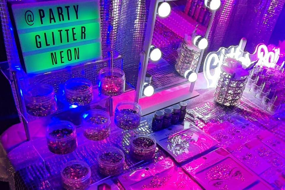 Glitter bar