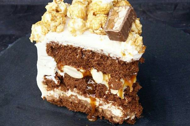 Tarta snickers