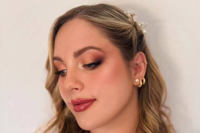 Maquillaje novia potente