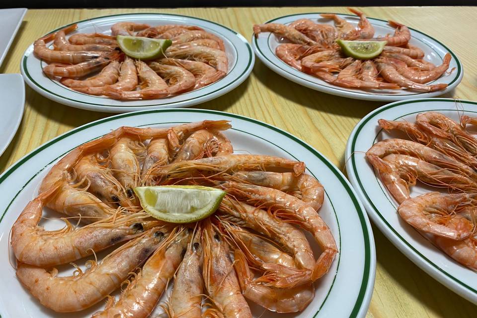 Gambas blancas