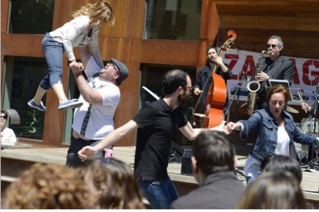 Zgz swing 4tet. Lindy hop