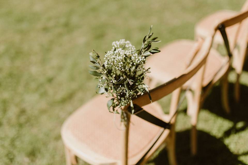 Detalle de la ceremonia