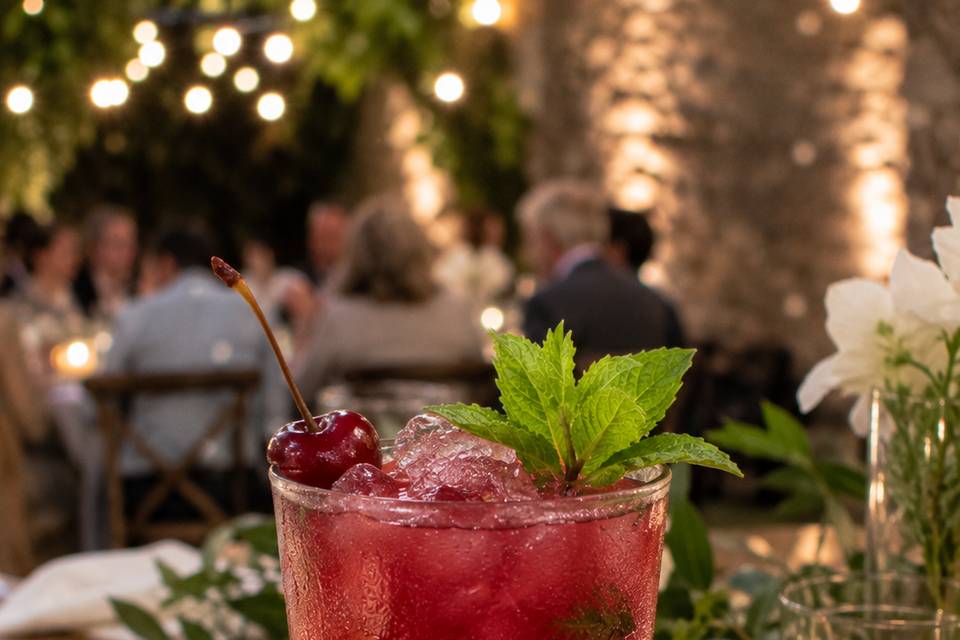 Mojito de cereza