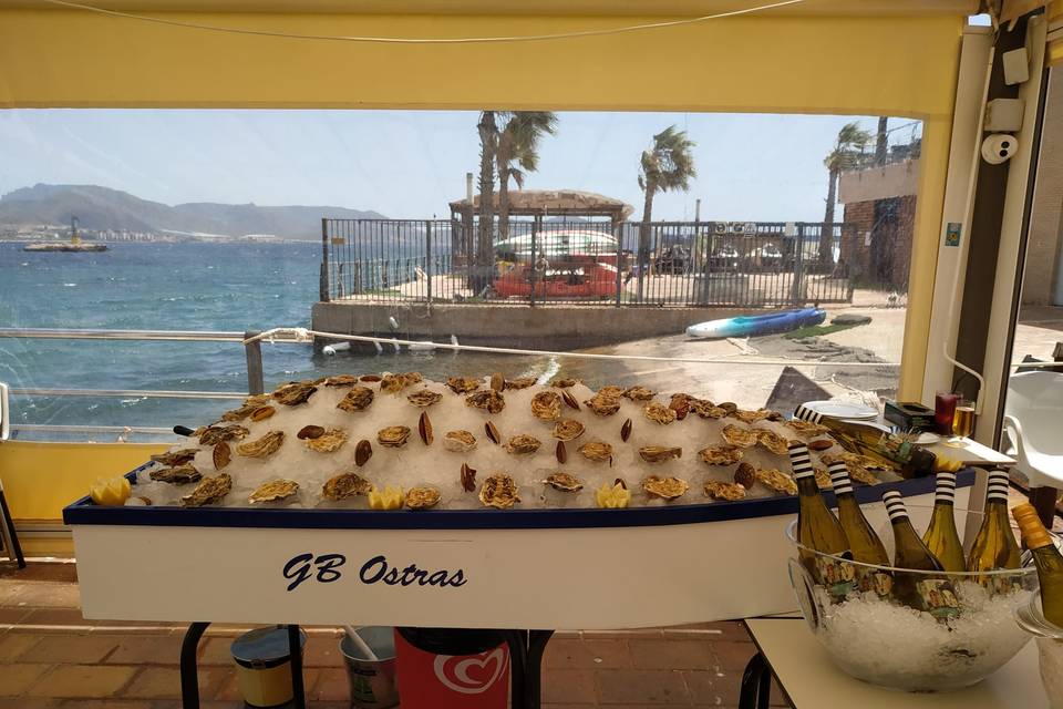 Barco de ostras