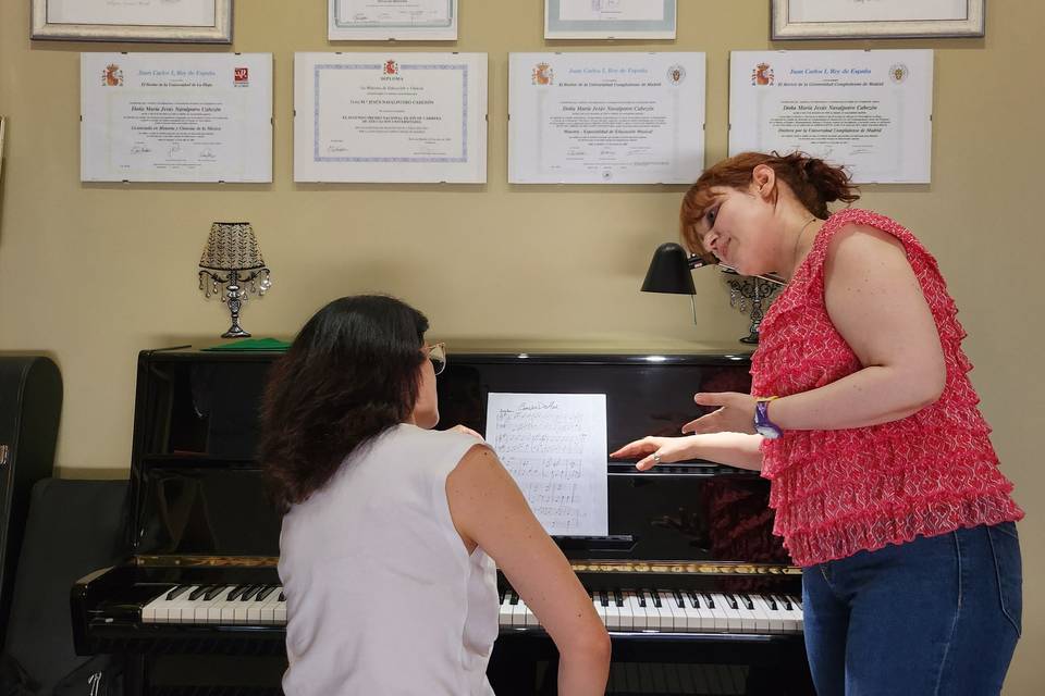 Ensayando