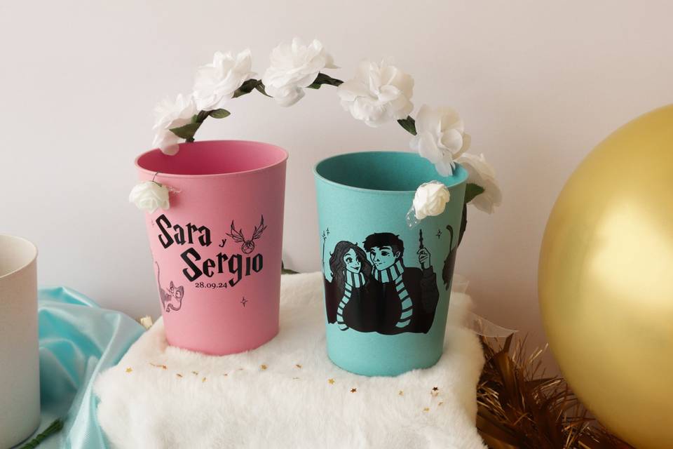 Vasos personalizados