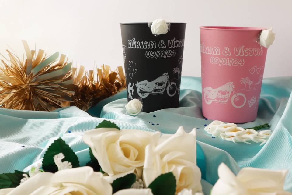 Vasos personalizados