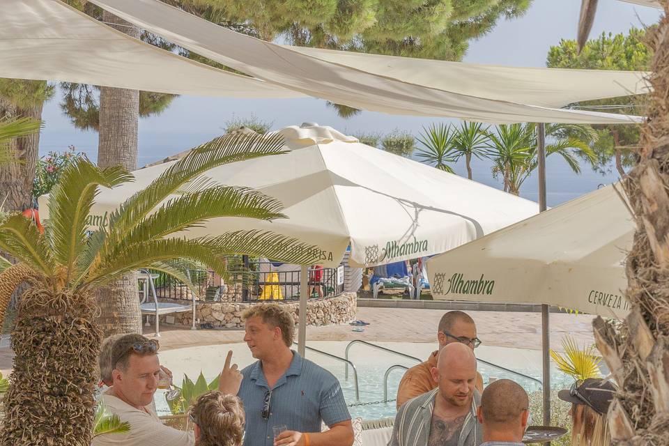 Terraza mediterranea