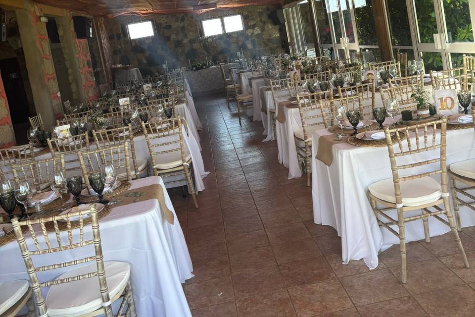 Decoracion de finca y salones