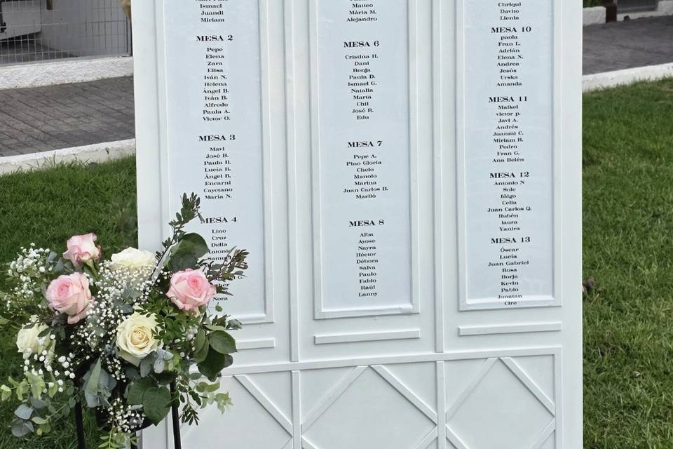 Seating plan