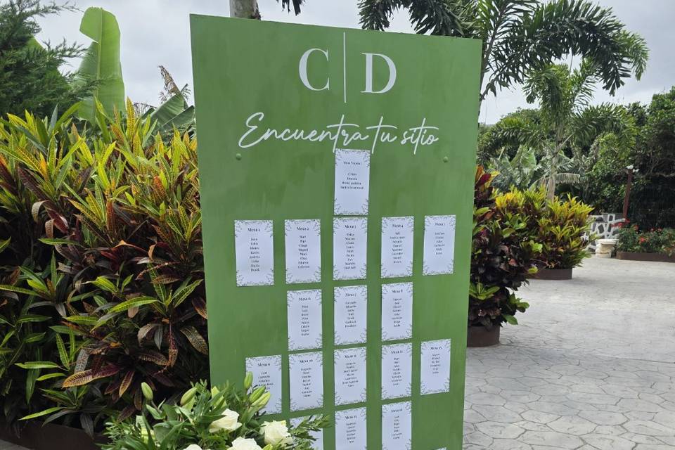 Seating plan