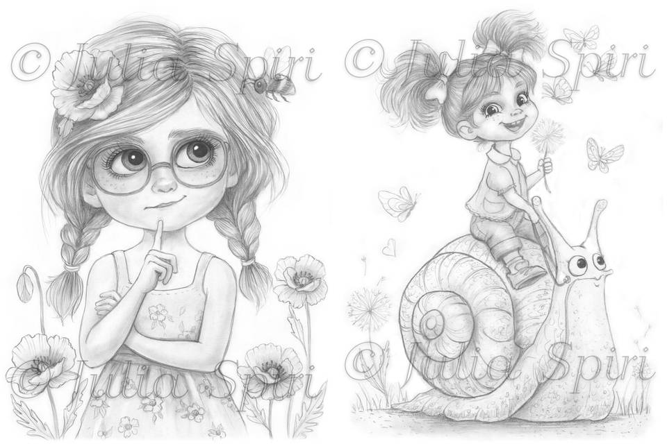 Caricaturas, Ilustraciones