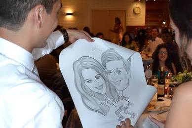 Caricaturas en vivo