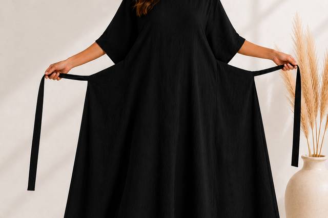 Vestido Laura Negro