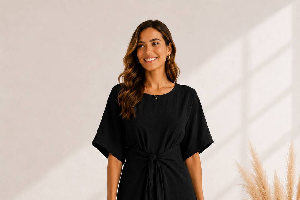 Vestido Laura Negro