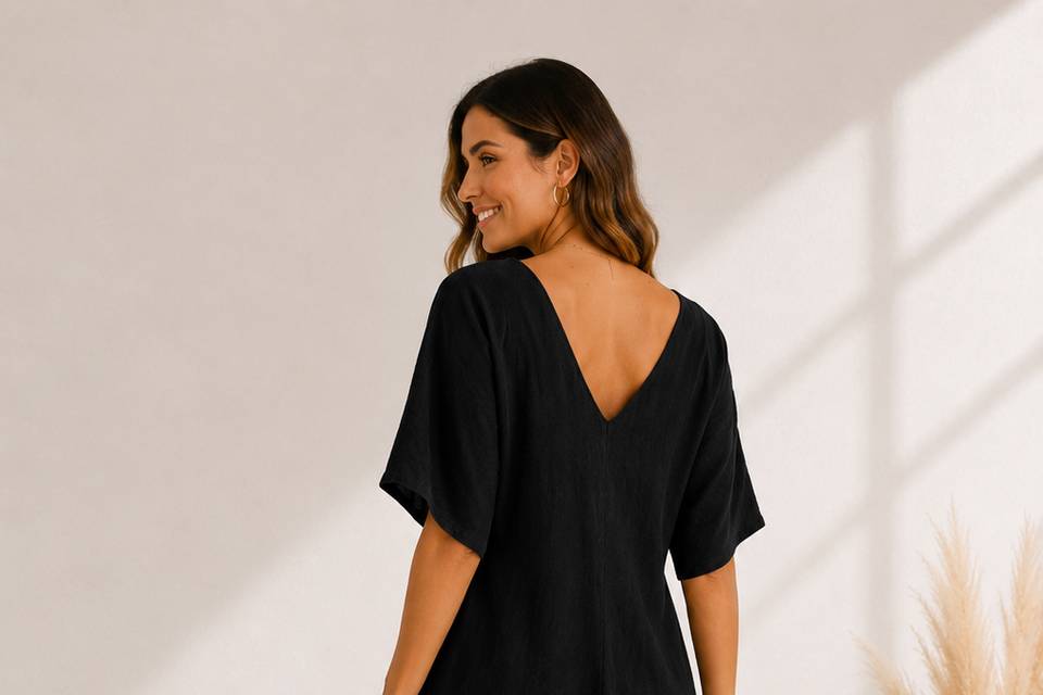 Vestido Laura Negro