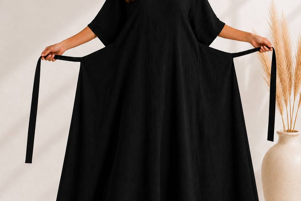 Vestido Laura Negro
