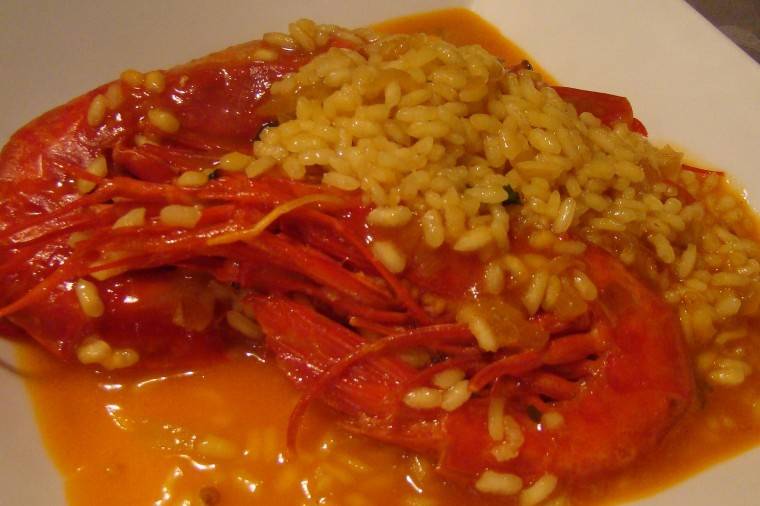 Arroz con carabineros