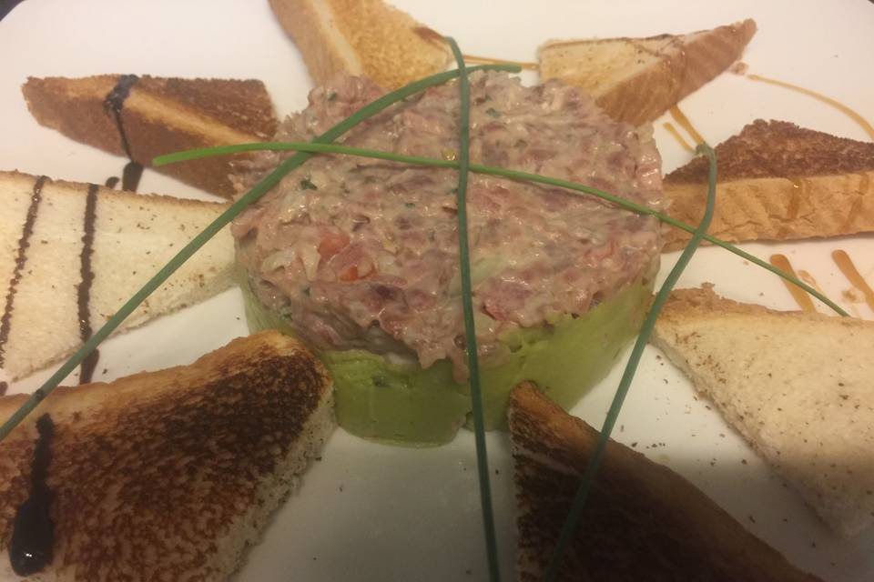 Tartar de atún rojo