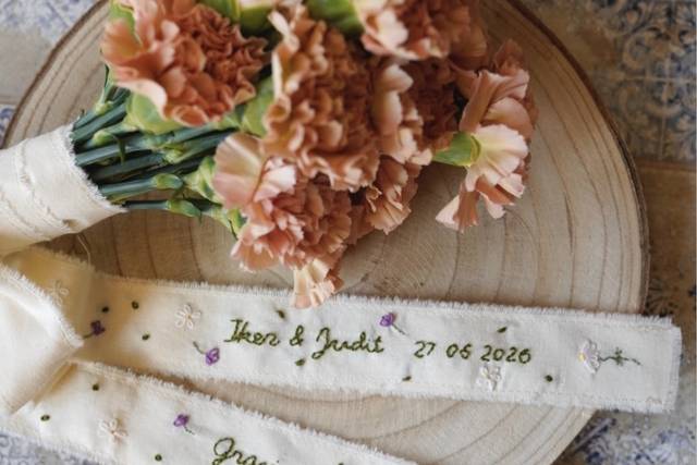 Cinta de ramo de novia
