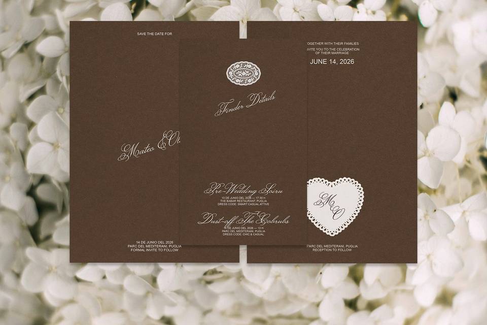 Set de Invitación y STD