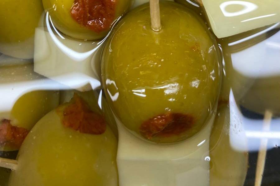 Gilda de sobrasada con queso