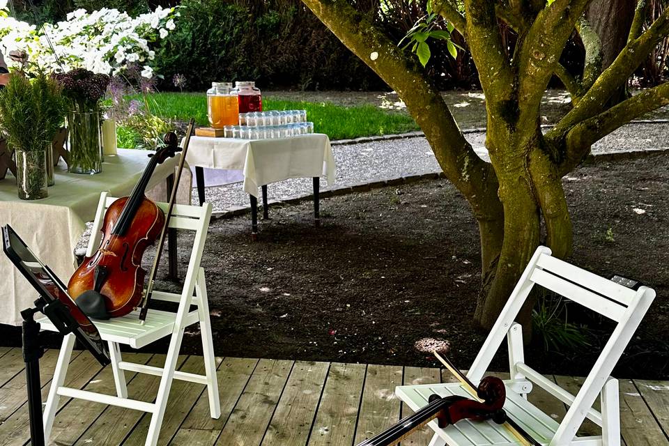 Ceremonia al aire libre