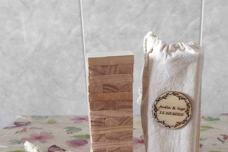 Juegos de Jenga con botón pers