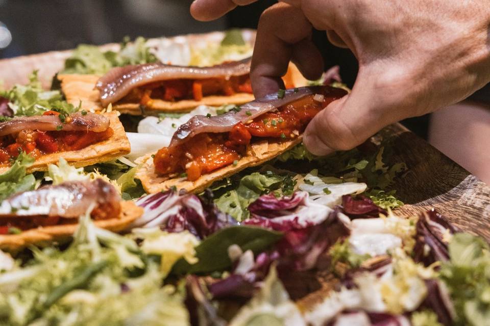 Tosta de arenque