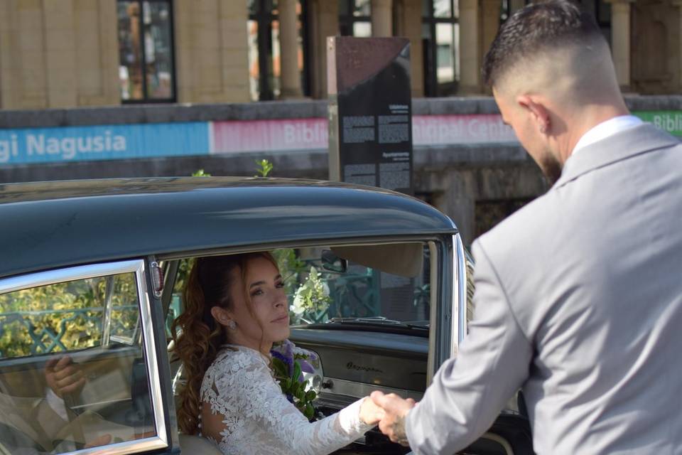Foto de los novios