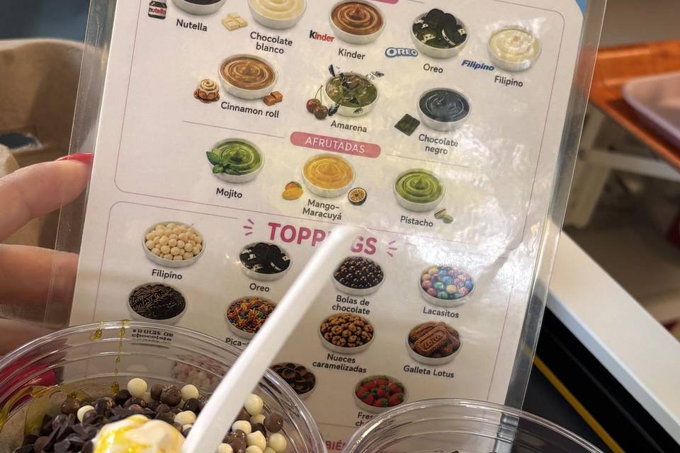 Salsas y topping premium