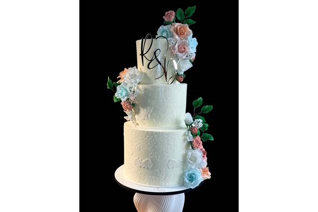 Simple textured buttercream