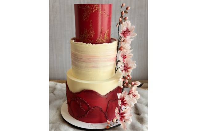 Frosting Covered cake