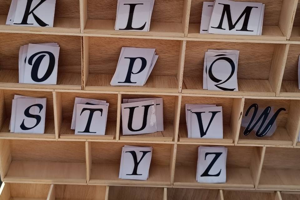 Podrás poner incluso tú nombre