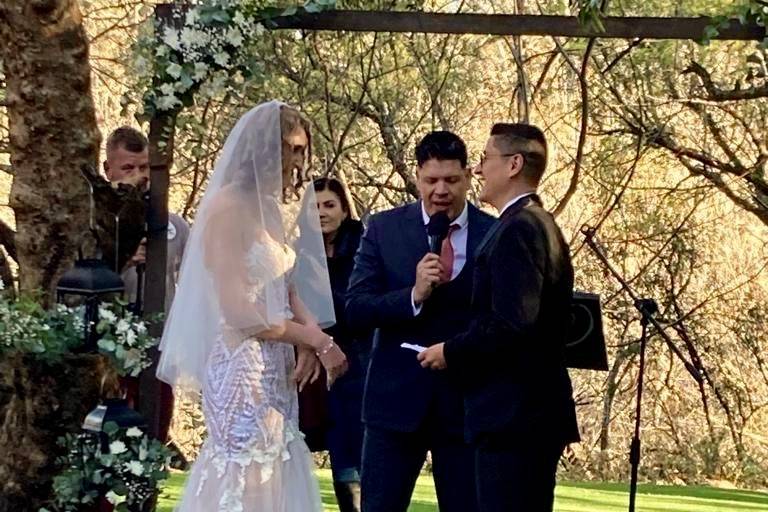 Boda al aire libre