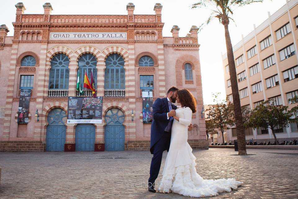 Postboda en Cádiz