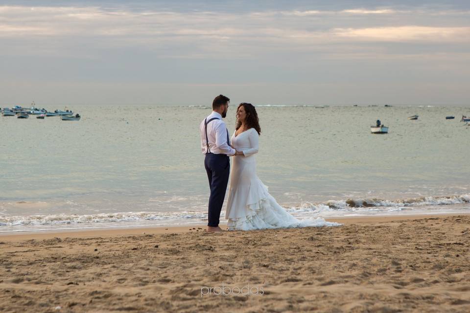 Postboda en Cádiz