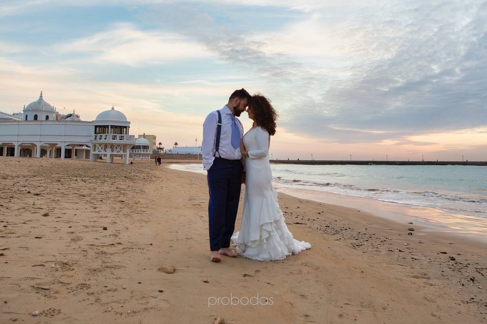 Postboda en Cádiz