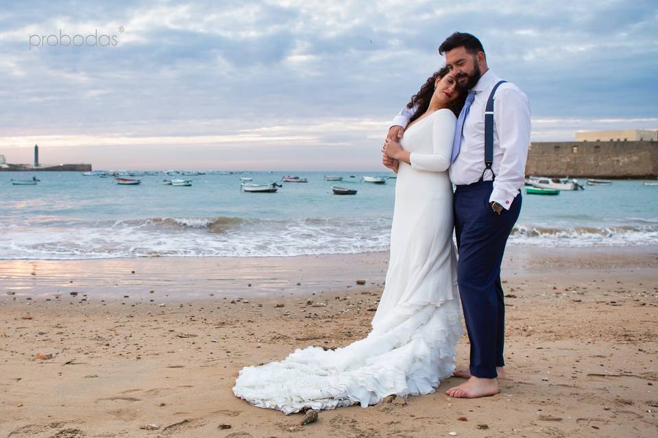 Postboda en Cádiz