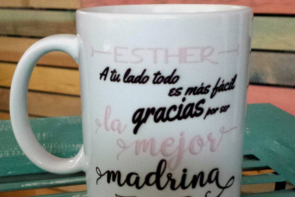 Taza para la madrina