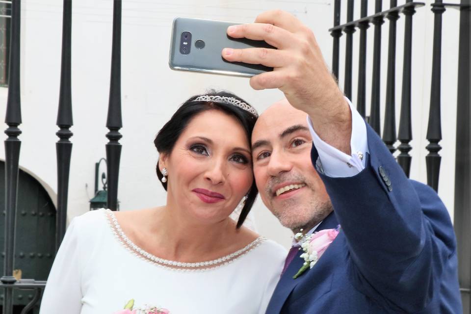 Selfie de casados