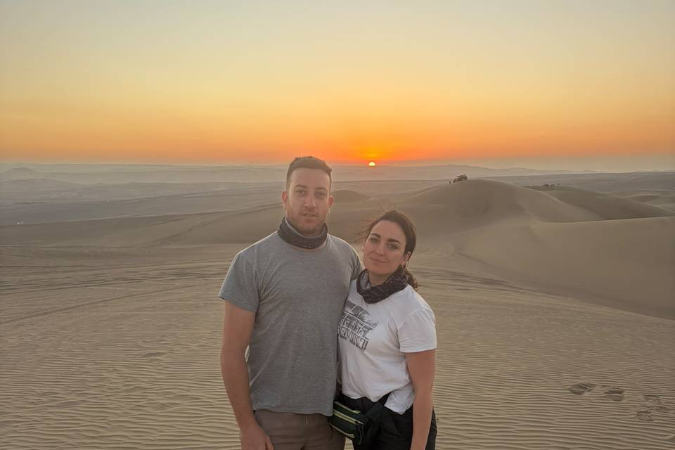 Huacachina y su atardecer