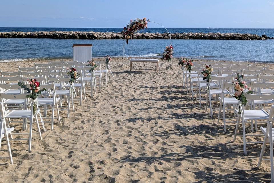 Boda en la playa