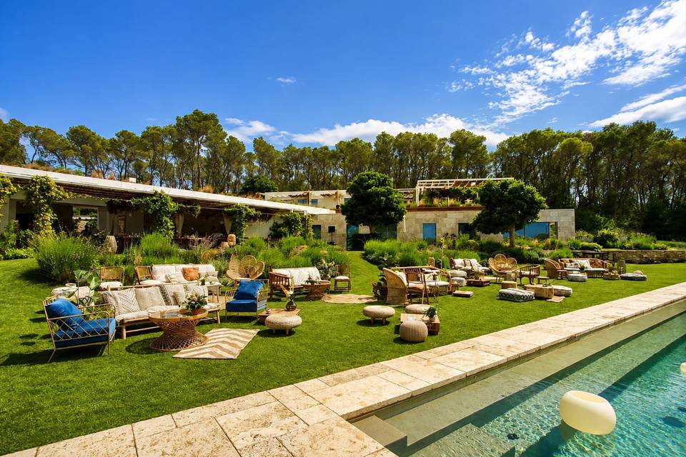 Chill Out junto a piscina