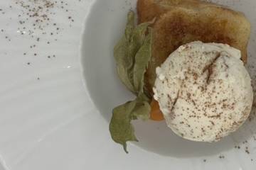 Torrija de horchata